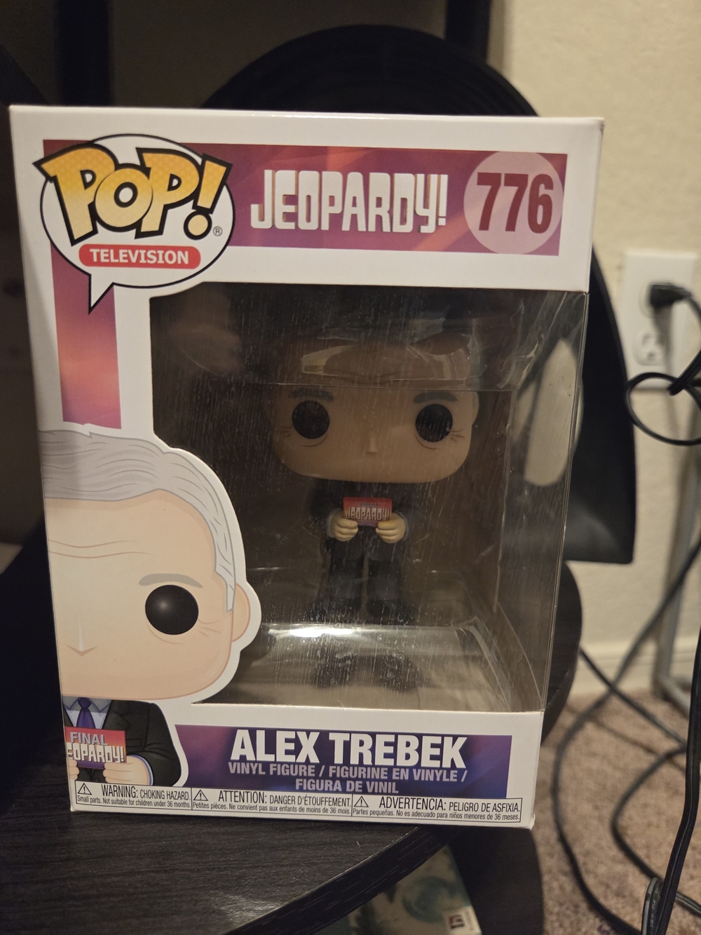 Funko Pop! Television Alex Trebek Figure - JEOPARDY 776 NIB